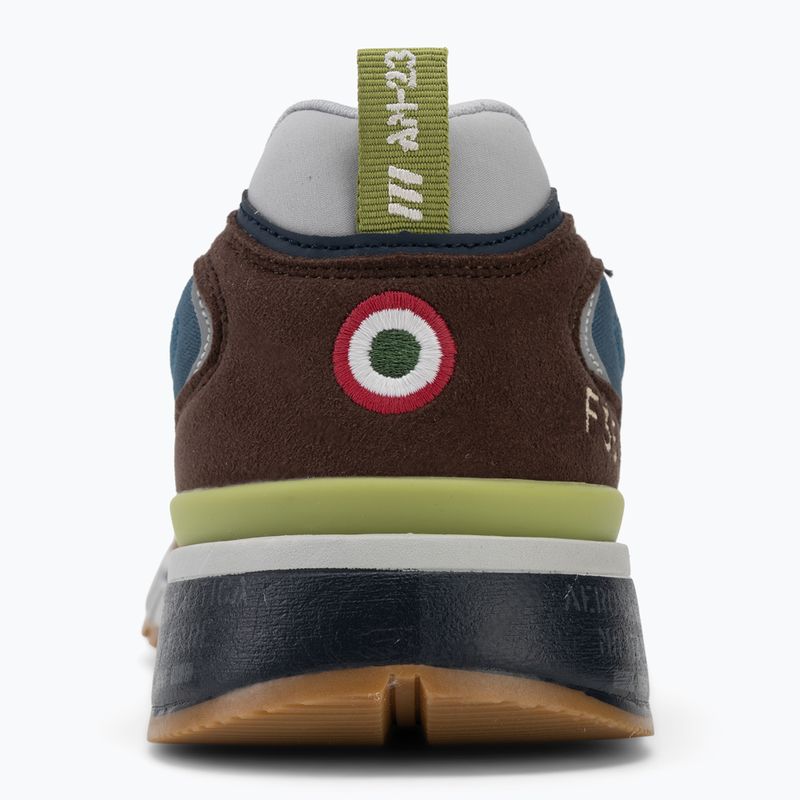 Férfi cipők Aeronautica Militare SC0276UCT04327 avio/brown 6