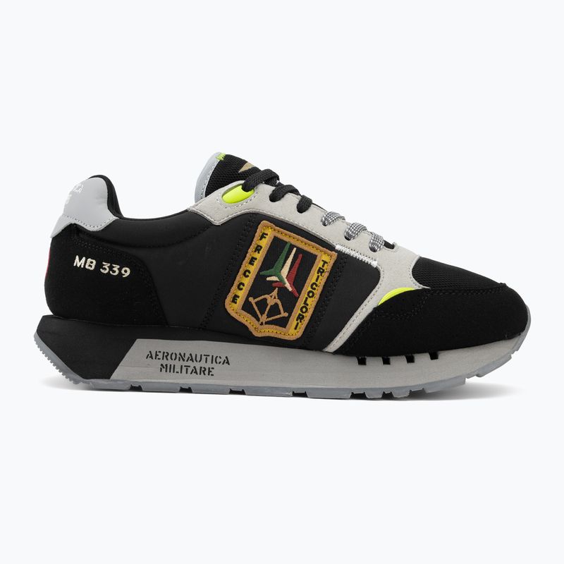 Férfi cipők Aeronautica Militare SC0292UCT03331 jet black 2