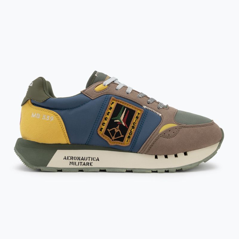 Férfi cipők Aeronautica Militare SC0292UCT03331 avio/camel/medium grey/sage 2