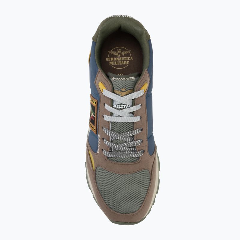 Férfi cipők Aeronautica Militare SC0292UCT03331 avio/camel/medium grey/sage 5