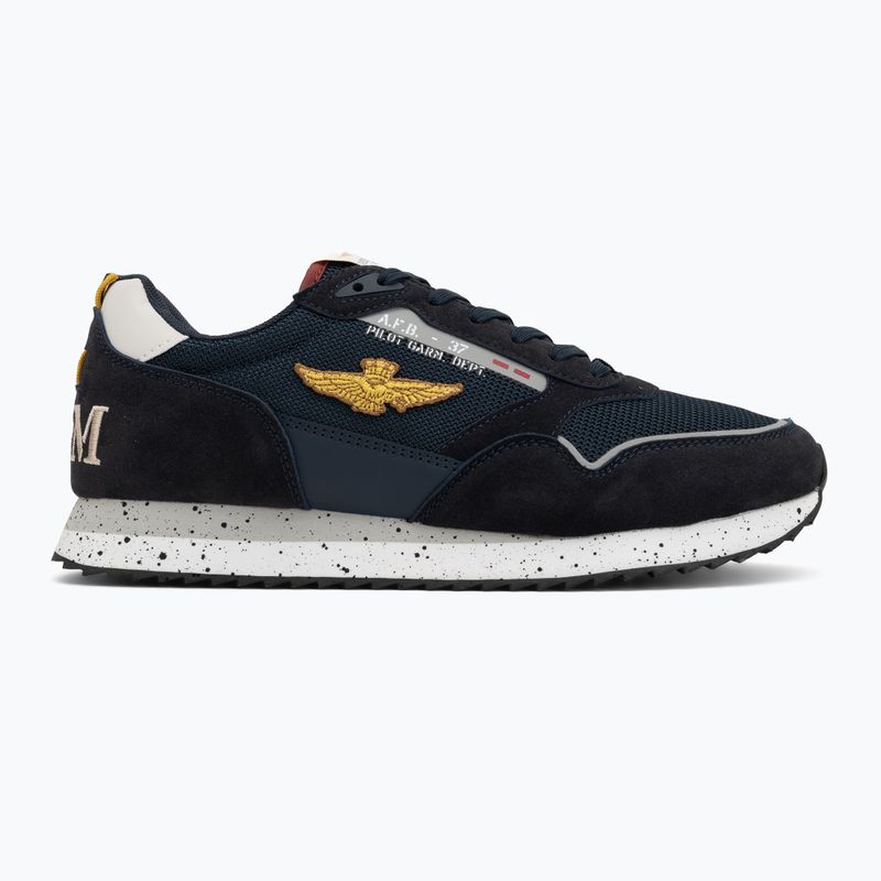 Férfi cipők Aeronautica Militare SC0288UCT03545 navy blue 2