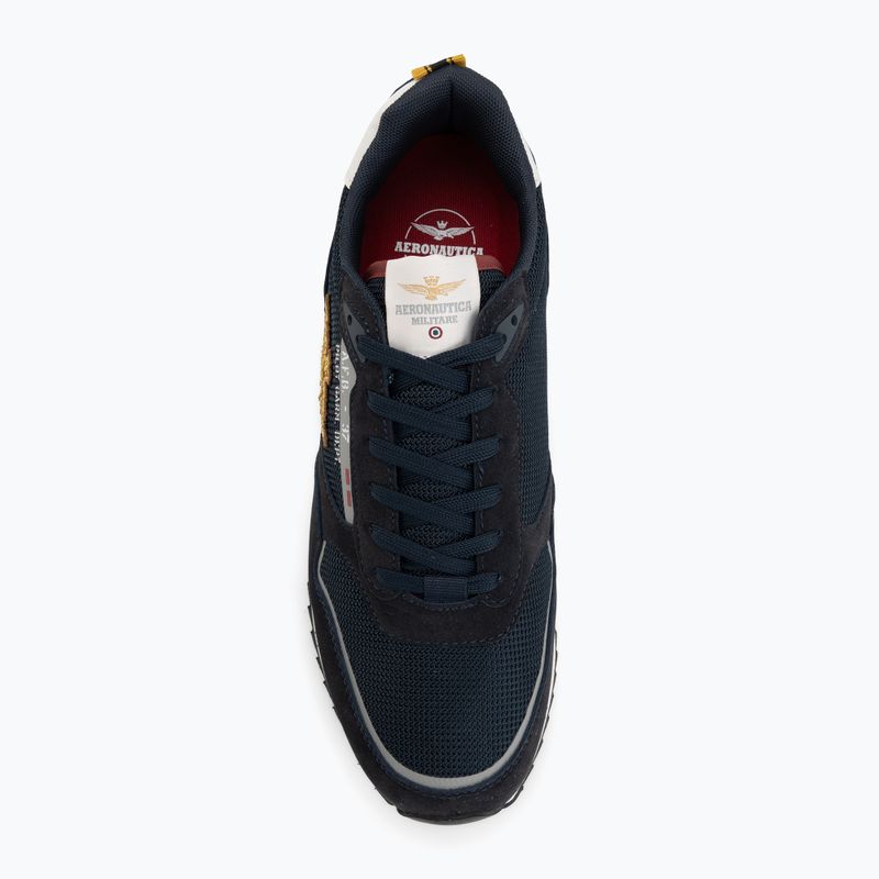 Férfi cipők Aeronautica Militare SC0288UCT03545 navy blue 5