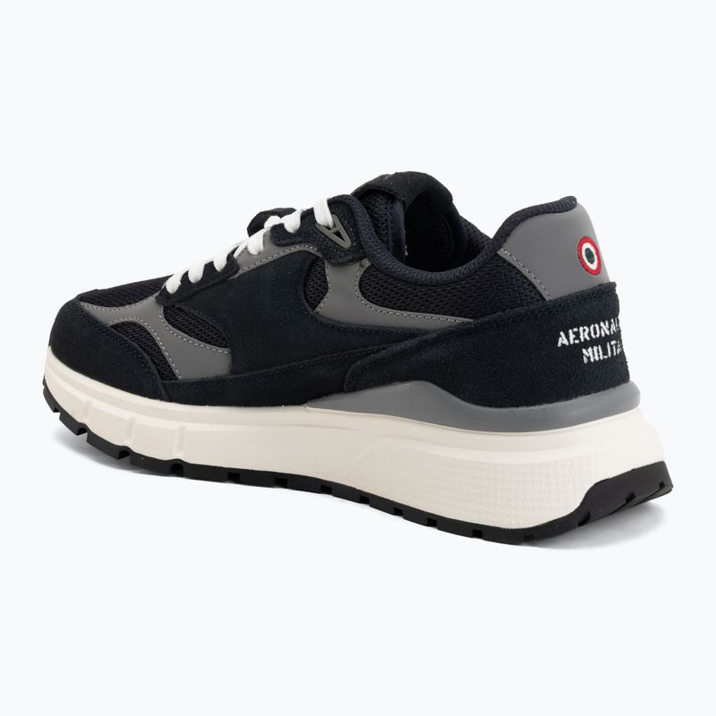 Férfi cipők Aeronautica Militare SC0318UCT04248 navy blue 3