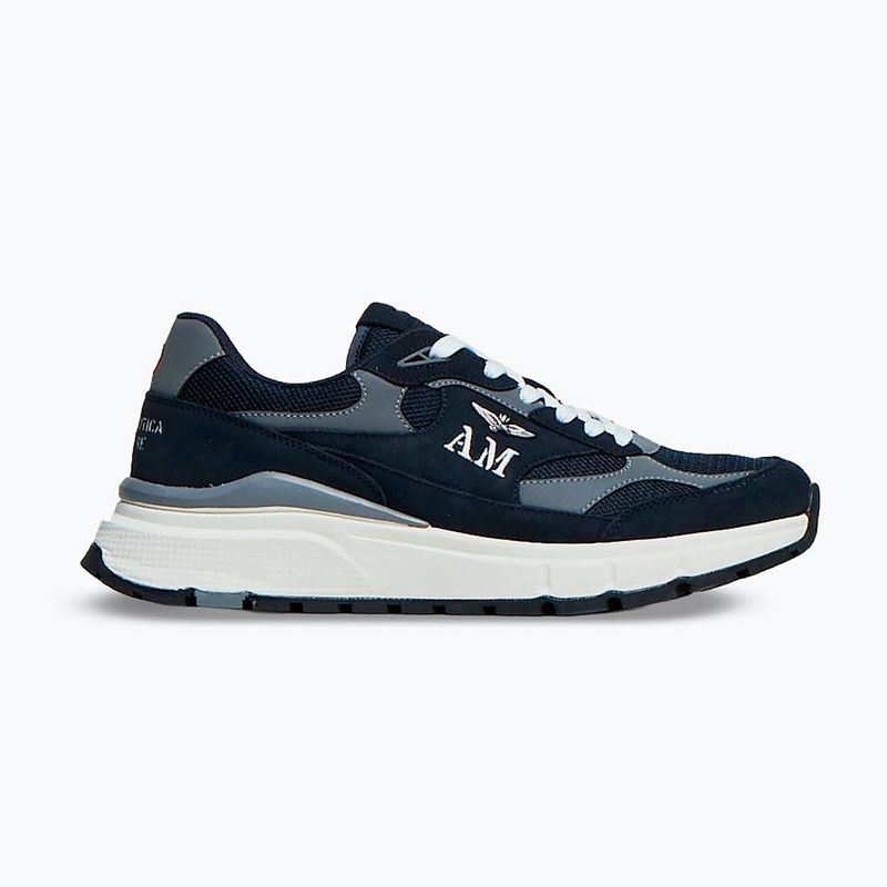 Férfi cipők Aeronautica Militare SC0318UCT04248 navy blue 8