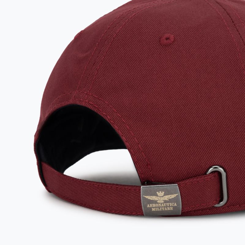 Férfi baseballsapka Aeronautica Militare HA1246UCT02 merlot red 4