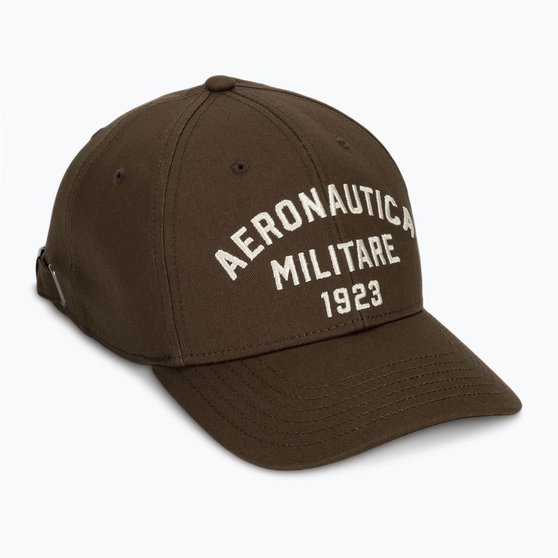Férfi baseballsapka Aeronautica Militare HA1104UCT02 chestnut brown