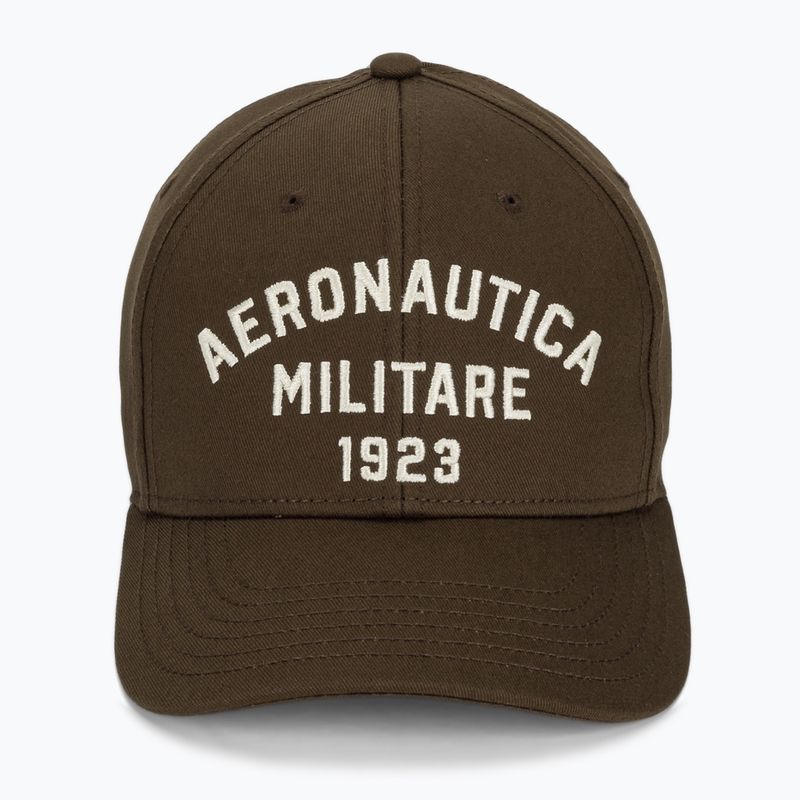 Férfi baseballsapka Aeronautica Militare HA1104UCT02 chestnut brown 2
