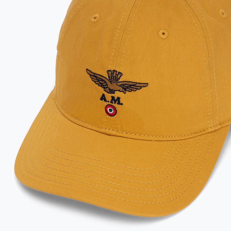 Férfi baseballsapka Aeronautica Militare HA1104UCT02 mustard yellow 3