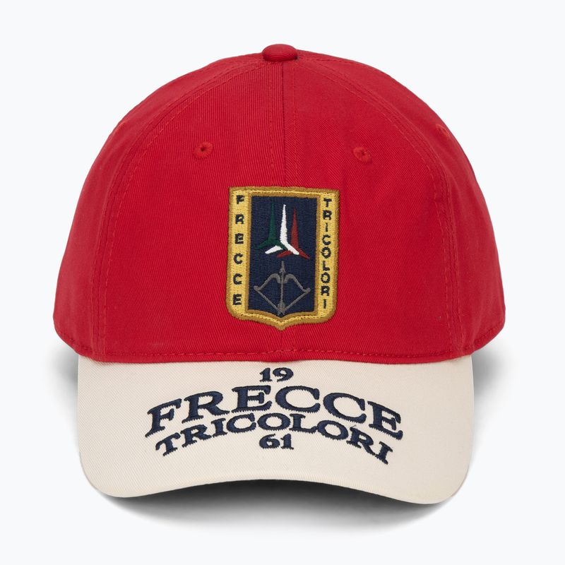 Férfi baseballsapka Aeronautica Militare HA1246UCT02 tango red/cream white 2