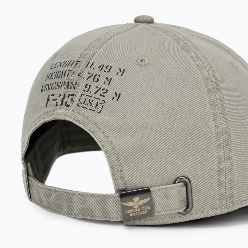 Férfi baseballsapka Aeronautica Militare HA1252UCT02476 dried sage 4