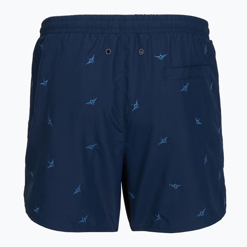 Férfi úszóshort Aeronautica Militare BW0232UCT04317 navy blue 2