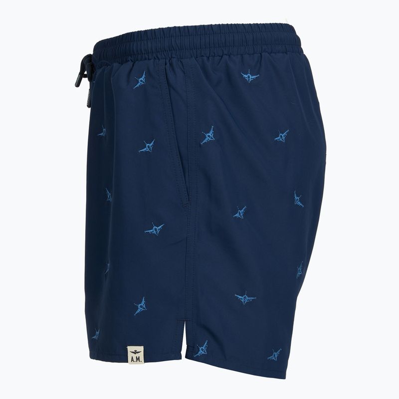 Férfi úszóshort Aeronautica Militare BW0232UCT04317 navy blue 3