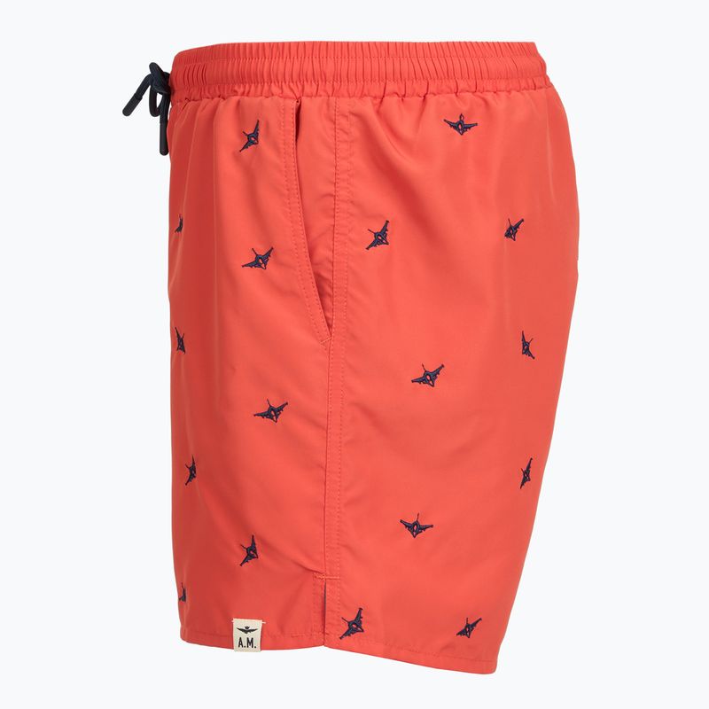 Férfi úszóshort Aeronautica Militare BW0232UCT04317 paprika 3