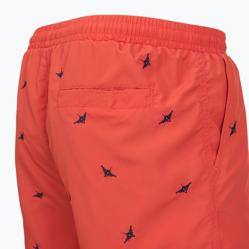 Férfi úszóshort Aeronautica Militare BW0232UCT04317 paprika 4