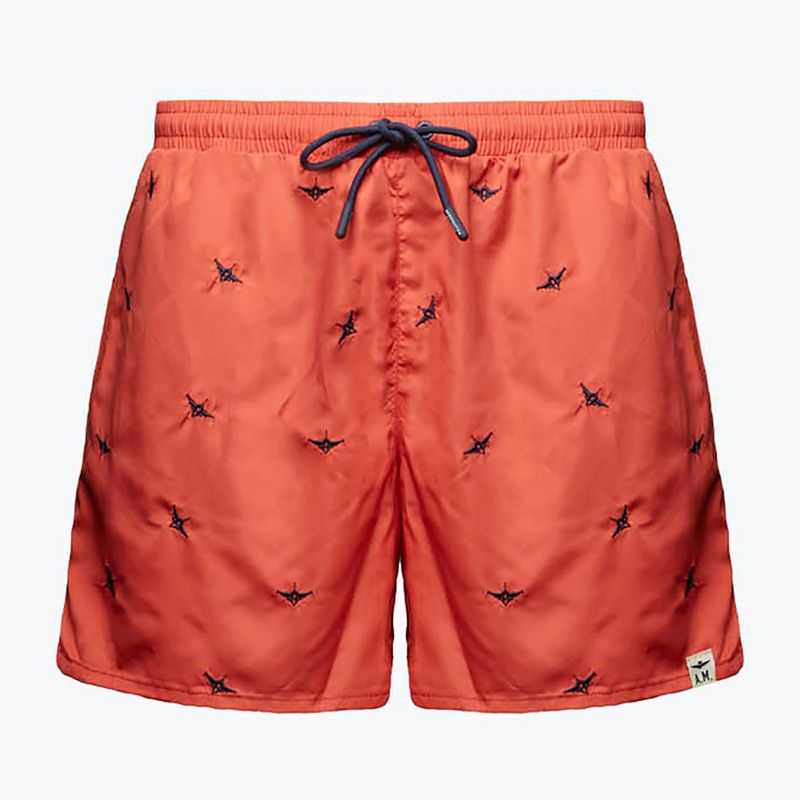 Férfi úszóshort Aeronautica Militare BW0232UCT04317 paprika 5