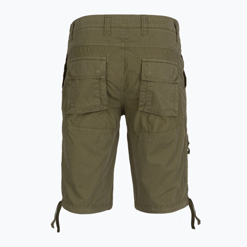 Férfi rövidnadrág Aeronautica Militare BE0041UCT01122 green 2