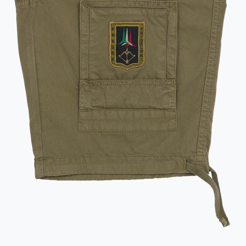 Férfi rövidnadrág Aeronautica Militare BE0041UCT01122 green 4