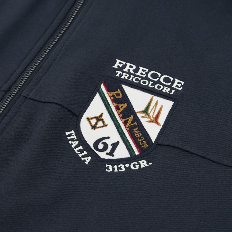 Férfi pulóver Aeronautica Militare FE2096UF00674 Hoodie navy blue 3