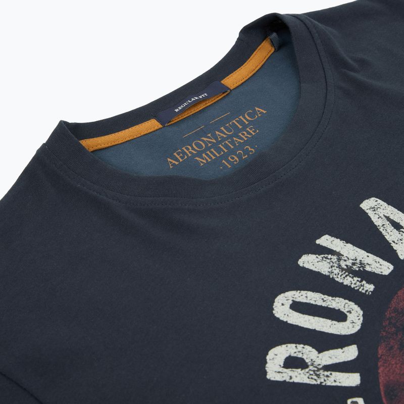 Férfi póló Aeronautica Militare TS2538UJ00727 navy blue 4