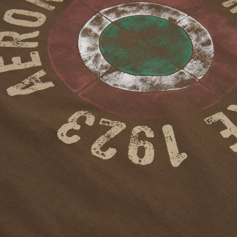 Férfi póló Aeronautica Militare TS2538UJ00727 chestnut brown 3