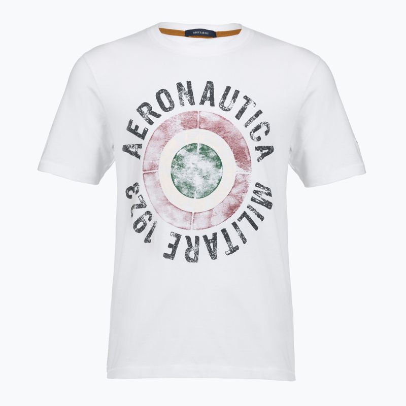 Férfi póló Aeronautica Militare TS2538UJ00727 off white