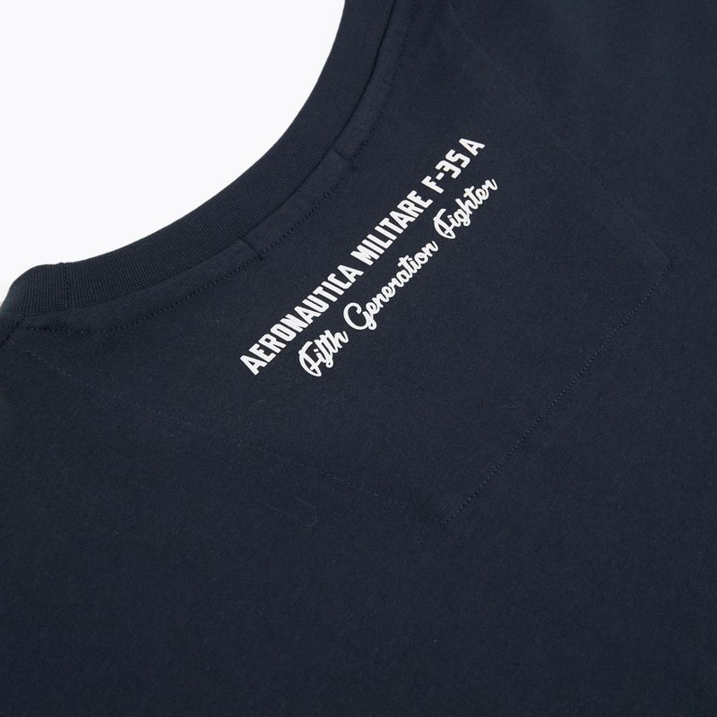Férfi póló Aeronautica Militare TS2539UJ00727 navy blue 4