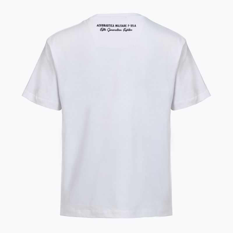 Férfi póló Aeronautica Militare TS2539UJ00727 off white 2