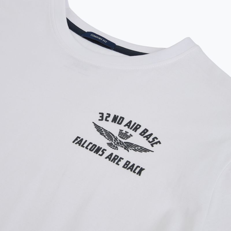 Férfi póló Aeronautica Militare TS2539UJ00727 off white 3