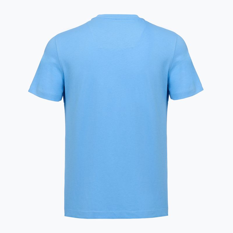 Férfi póló Aeronautica Militare TS1580UJ00372 silver lake blue 2