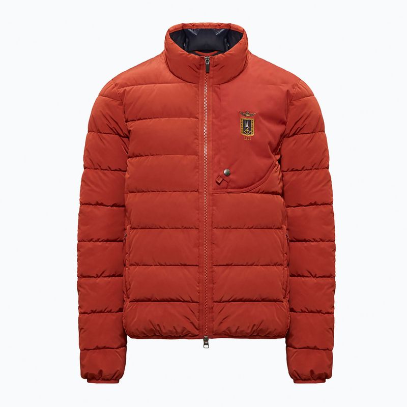 Férfi télikabát Kurtka Aeronautica Militare 262AB3074UCT04358 red brick