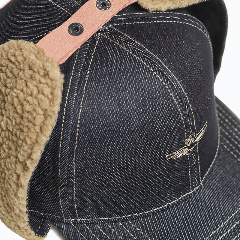 Férfi ellenzős sapka Czapka Aeronautica Militare 262HA1260DCT04366 denim nero 4