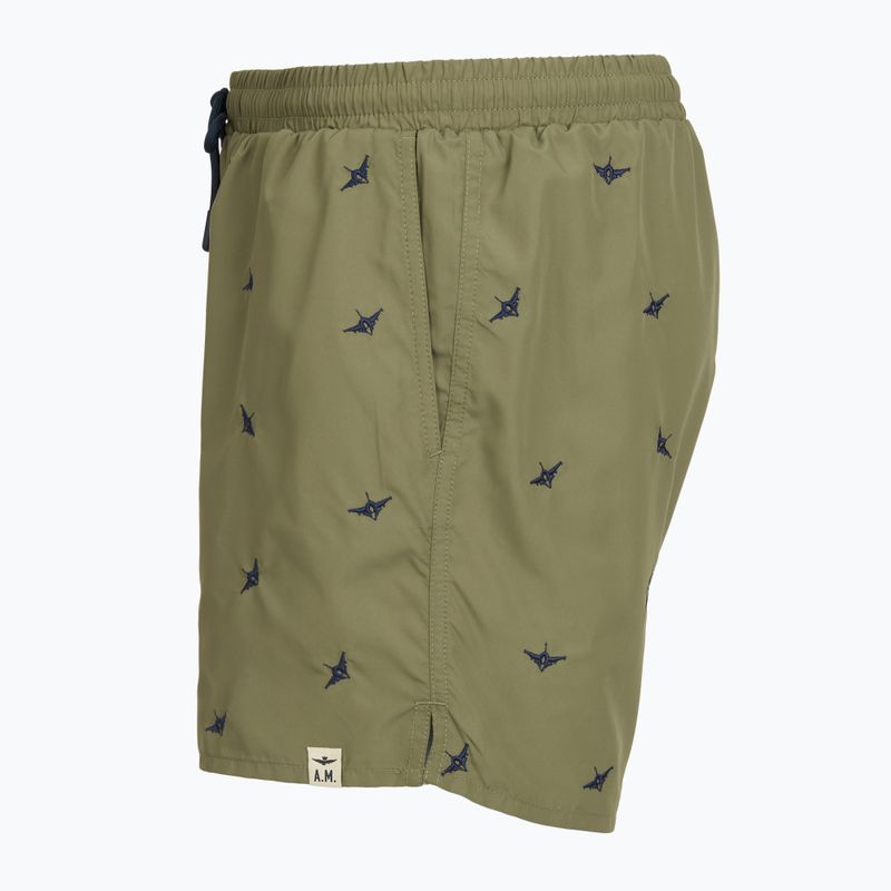 Férfi úszóshort Aeronautica Militare BW0232UCT04317 lichen green 4