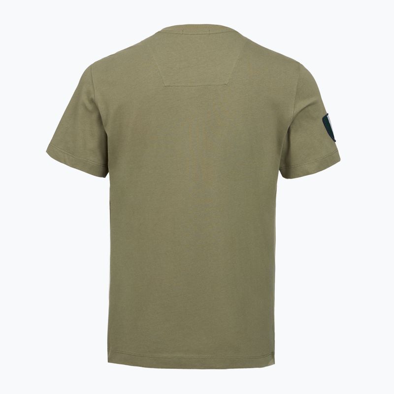 Férfi póló Aeronautica Militare TS2544UJ00592 lichen green 2