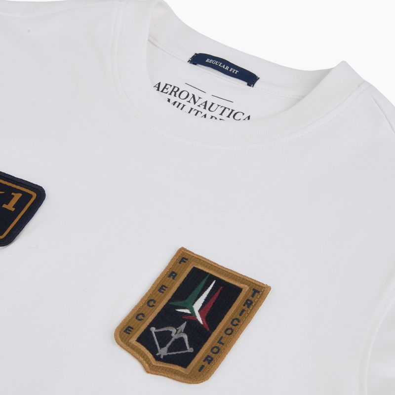 Férfi póló Aeronautica Militare TS2544UJ00592 off white 3