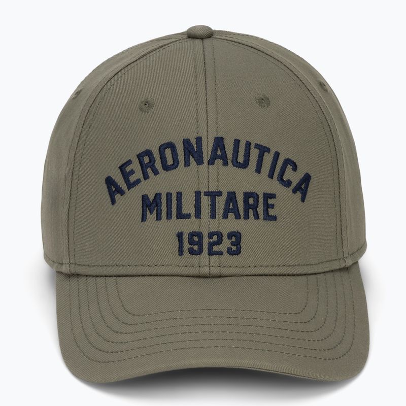 Férfi baseballsapka Aeronautica Militare HA1104UCT02 smokey olive 2