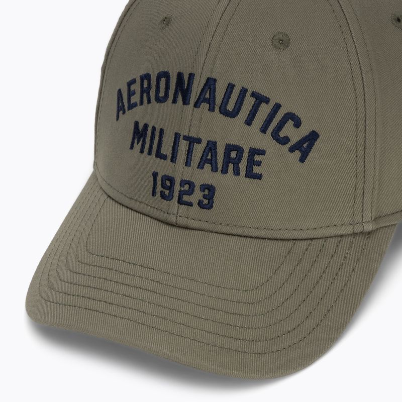Férfi baseballsapka Aeronautica Militare HA1104UCT02 smokey olive 3