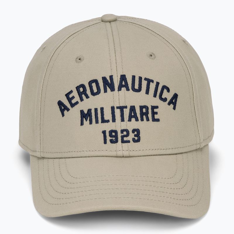 Férfi baseballsapka Aeronautica Militare HA1104UCT02 taupe beige 2