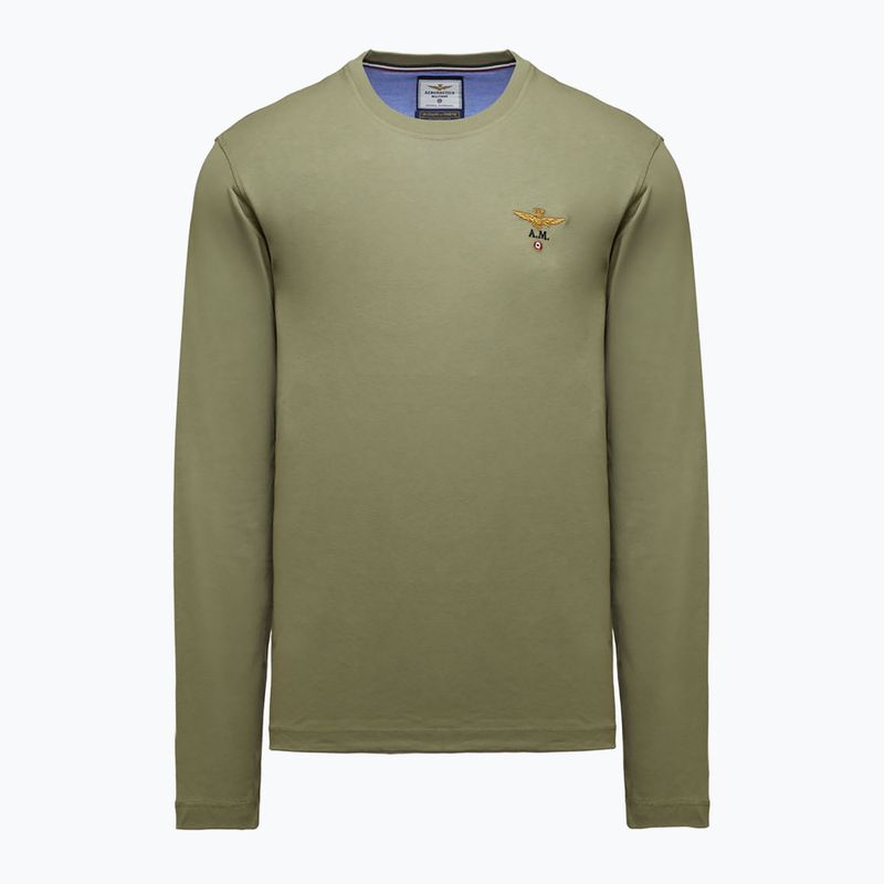 Férfi póló Aeronautica Militare 262TS2390UJ00372 green