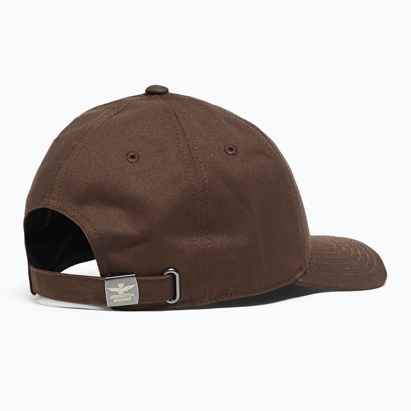 Férfi ellenzős sapka Czapka Aeronautica Militare 262HA1246UCT02261 autumn brown 2