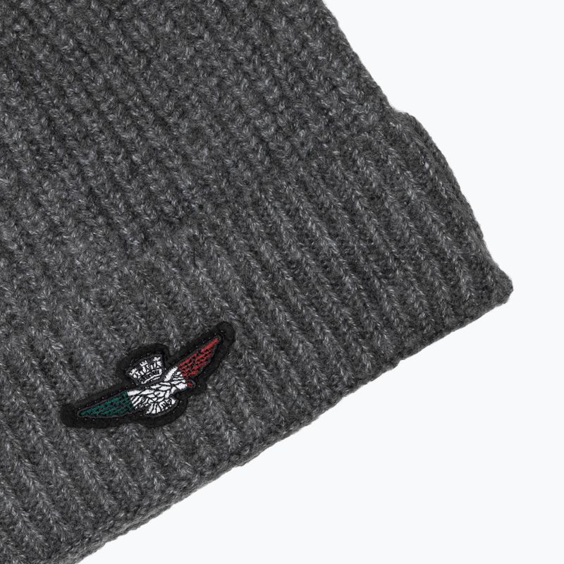 Férfi téli sapka Czapka Aeronautica Militare 262CU0034UL00451 grigio scuro melange 3