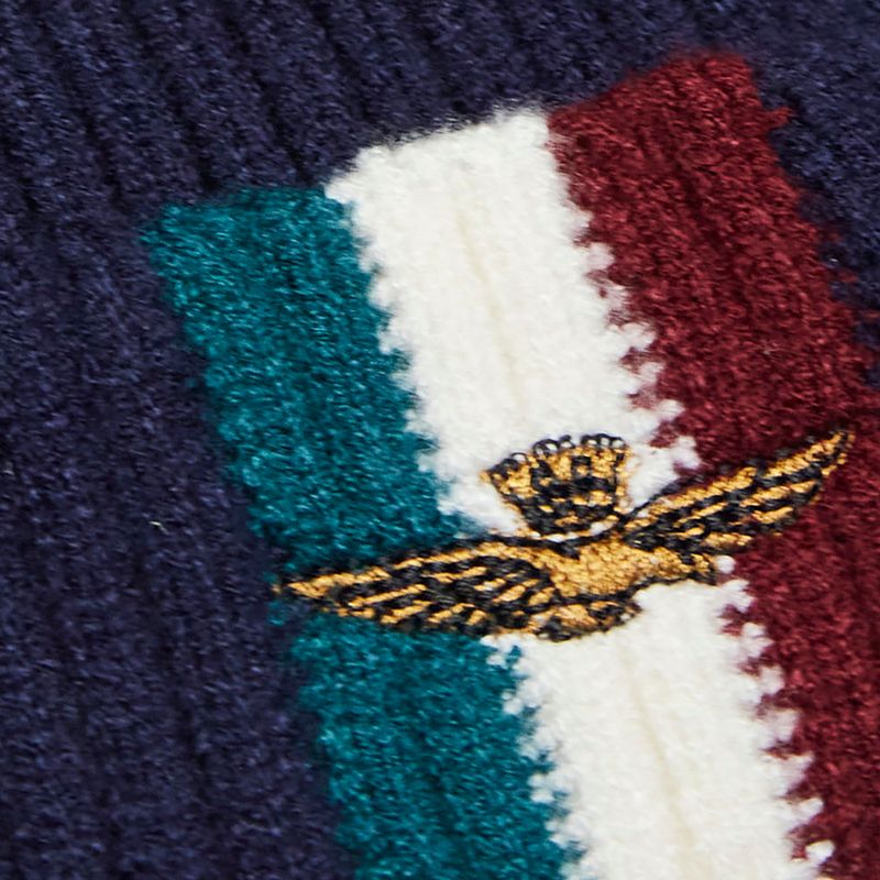 Férfi téli sapka Czapka Aeronautica Militare 262CU0094UL00555 blu navy 3