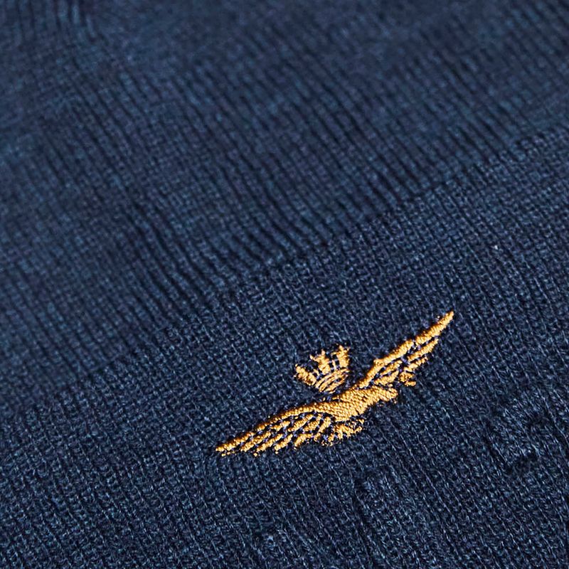 Férfi téli sapka Czapka Aeronautica Militare 262CU0099UL00949 Blu Navy 3