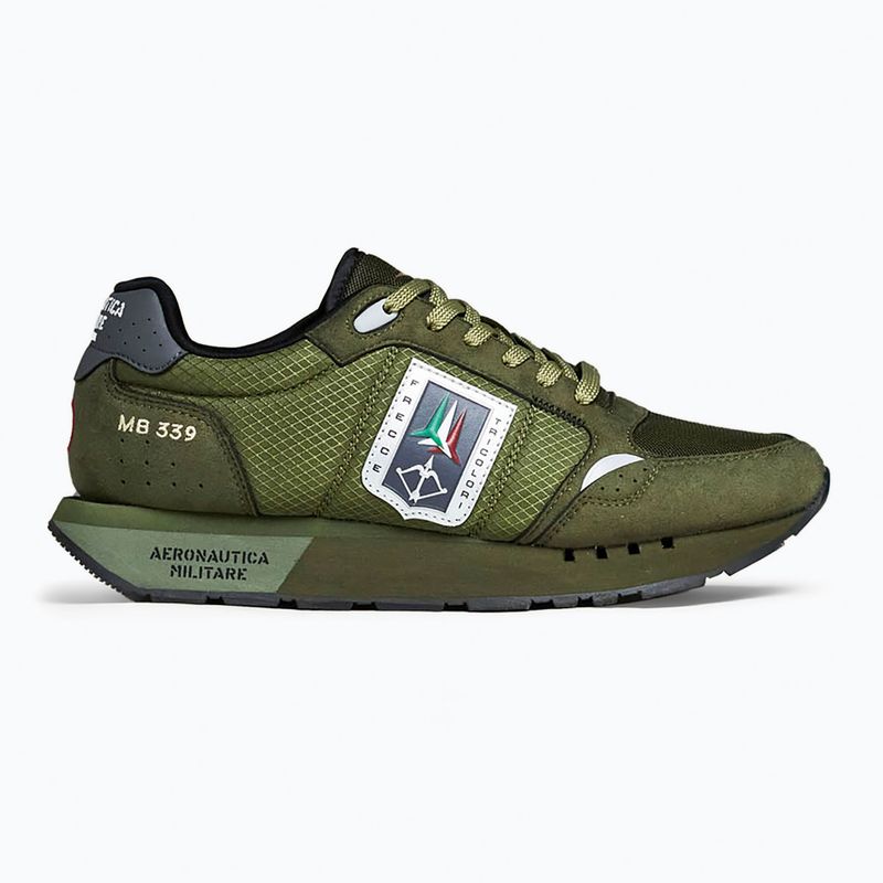Férfi cipők Buty Aeronautica Militare 262SC0292UCT04393 verdone