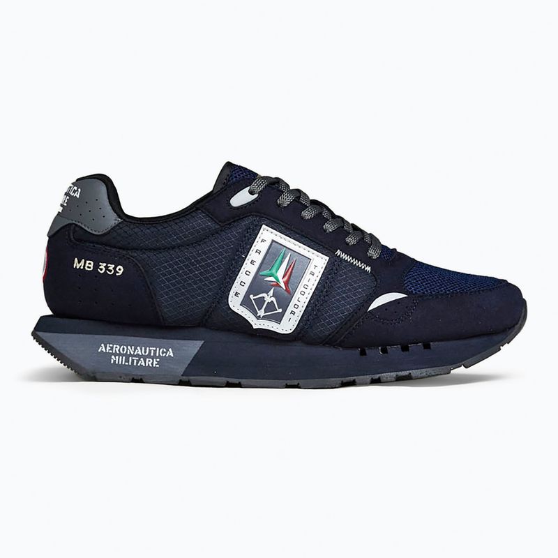 Férfi cipők Buty Aeronautica Militare 262SC0292UCT04393 blu navy