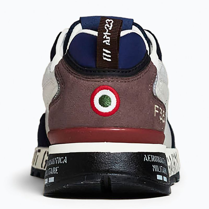 Férfi cipők Buty Aeronautica Militare 262SC0276UCT04327 bianco/blu 3
