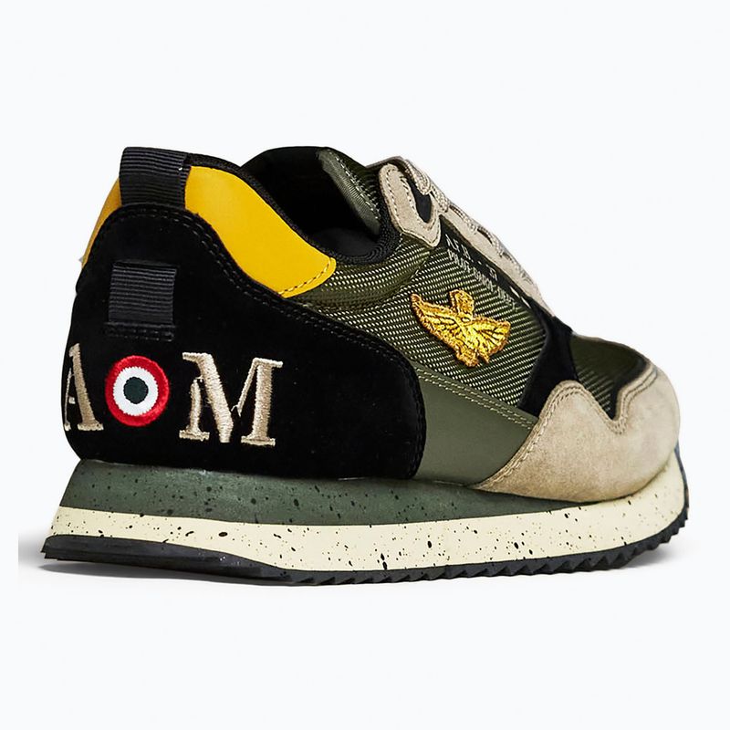 Férfi cipők Buty Aeronautica Militare 262SC0288UCT03545 multicolor verde/taupe/nero 3