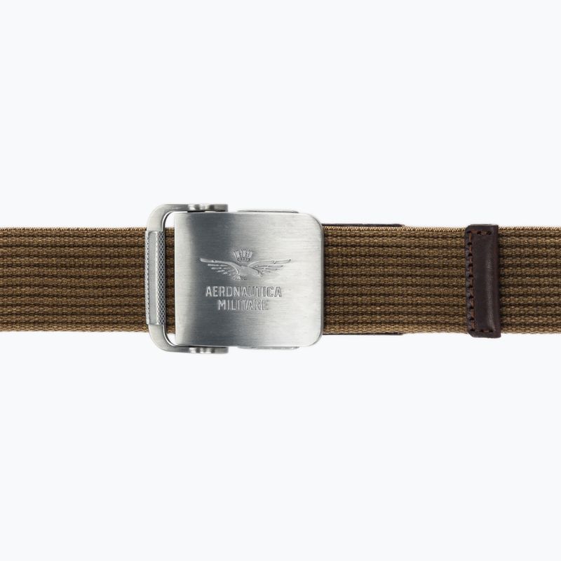 Férfi nadrágszíj Pasek Aeronautica Militare 262CI0319UCT04306 caffelatte 2