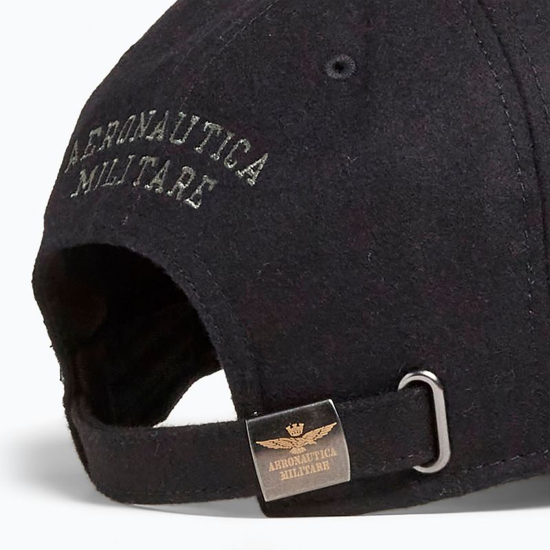 Férfi ellenzős sapka Czapka Aeronautica Militare 262HA1085UCT02333 jet black 4
