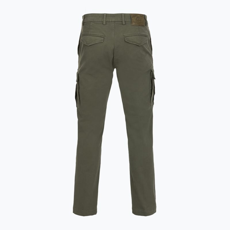 Férfi nadrág Spodnie Aeronautica Militare 262PA1740UCT04381 tea leaf 2