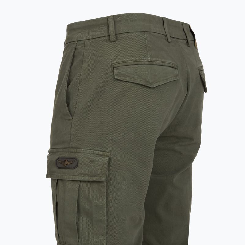 Férfi nadrág Spodnie Aeronautica Militare 262PA1740UCT04381 tea leaf 4
